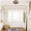 Paul Neuhaus Eliza lampada a soffitto LED, rotonda, 6284-79, Eliza [Lampade per Interni > Lampade a Soffitto]