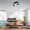 Paul Neuhaus Barik faretto da soffitto, LED e GU10, 6524-18, Barik [Lampade per Interni > Punti Luce e Faretti]