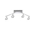 Paul Neuhaus Sileda faretto a soffitto, LED 4 luci, 6786-13, Sileda [Lampade per Interni > Punti Luce e Faretti]