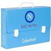 Colourbook Napoli - Valigetta In Polionda, Doppia Chiusura, Dorso 8 cm Team Jersey