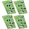Casiler Sacchetti di Ghiaccioli 100 Pezzi Cartoon Panda Design Sacchetto di Ghiaccioli di Ghiaccio Sacchetto di Plastica USA E Getta Imballaggio Congelato Sacchetti di Stampi per Ghiaccioli di Ghiaccio
