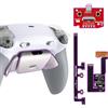 eXtremeRate RISE Plus MAX RMB Tasti Aggiuntivi per ps5 Controller BDM-030/040/050,Palette Posteriori Metallo Clicky Trigger Stop Remap Kit per ps5 Joystick-Senza Controller-Bianco Grigio