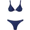 Beco Donna Bikini a Triangolo Summer of Love, Nero (Nero), 40