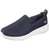 Skechers - Sneaker da Donna Go Walk Joy, Blu Navy/Bianco, 9.5 Narrow