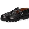 Melvin & Hamilton Jade 14, Mocassini con Fibbia Donna, Nero, 41 EU