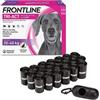 FRONTLINE | TriAct Spot On Cani | Protezione da pulci, zecche, mosche cavalline pappataci & Amazon Basics Sacchetti per bisogni dei cani, con dispenser e clip per guinzaglio,300 unità