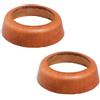 Wonuante Kit 2 Pezzi Guarnizioni Pompa Maniglia Modello,Kit Guarnizioni Pompa Maniglia,Applicabile a 75 Maniglia Pompa a Pistone, Ricambio In Pelle Per Pompa Acqua Giardino(Marrone)