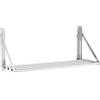 Royal Catering Mensola Pieghevole A Muro Ribaltabile Da Parete Ripiegabile Design a Barre RC-TFWH80X30 (40 kg, 80 x 30 cm, Acciaio Inox)
