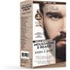 Generico Trattamento Crema Colorante uomo men colore tintura barba e baffi senza ammoniaca con Collagene e Olio di Avocado Renee Blanche Nero