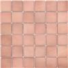 MOSANI Mattonelle a mosaico in ceramica, colore cotto opaco, effetto pietra, da cucina, da bagno, da doccia, 10 tappetini a mosaico