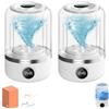 Generico Portable Rechargeable Mini Washing Machine for Underwear, Wireless Portable Laundry cup, Ultrasonic Portable Washer Rechargeable, Ideal for Home, Travel, Camping (2pcs)