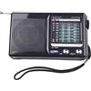 Homefurnishmall Mini radio AM FM portatile, con antenna telescopica, radio tascabile a batteria, per musica, notizie e aggiornamenti meteo