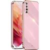 GOGME Cover per Oppo Find X2 Neo, Placcatura TPU Custodia Protettiva, AntiGraffio Silicone Morbida TPU Ultra Sottile ma Resistente Case Caso. Viola