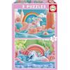 Educa - Puzzle Unicorni Magici | 2x48 pezzi Puzzle Set | Unicorno, Puzzle Bambina | dai 4 anni (20223)