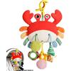 Goorder Giochi Passeggina Neonati 3 6 9 12 Mesi, Giocattolo Neonato 0-3 Mesi Viaggio per Passeggini Culle, Giocattoli per Neonato Montessori Sensoriali, Gioco Regalo Nascita Bambini 1 2 3 4 5 6 Mesi