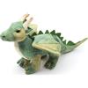 Uni-Toys - Drago verde - 26 cm (lunghezza) - Peluche - Peluche peluche
