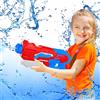 Whaline Pistola ad Acqua Potente Fucile ad Acqua 1200ml Pistola Acqua Giocattolo Pistole ad Acqua a Lungo Raggio da 10-11 Piedi Water Gun Battle con Alta Capacità Super Liquidator per Bambini Adulti(Rosso)