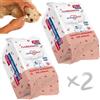 Generico Pacco da 220 Salviette Detergenti Cani Gatti Animali Domestici Igienizzanti, Formula No Odore Formato Maxi 30X20 cm Pulizia Zampe Manto Pelo Made in Italy (220 pz. CLOREXIDINA)