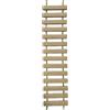 JIALOE Scala per gatti da 101,6 cm, ponte in corda di sisal, accessorio per gabbia per gatti, accessori per gabbia per gatti, mobili per interni ed esterni (100 cm)