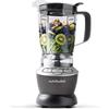 nutribullet Frullatore caldo e freddo, dimensioni standard da 1,6 l, include una potente base da 1000 W, beccuccio per brocca e tappo ventilato, spintore e brocca per frullatore da 1,6 l, frullatore