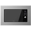 Cecotec Forno a Microonde Digital Grandheat 2000 in acciaio incorporato. 700W, integrabile, 20L, griglia, 9 funzioni preconfigurate, avvio rapido, acciaio e design nero
