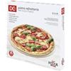 DC Casa Pietra Refrattaria per Pizza - Diametro 33 cm, Resistente ad Alte Temperature, Ideale for Forno di Casa, Pane e Pizze Artigianali