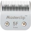 Masterclip Tosaerba per cani lama A5 in acciaio tedesco compatibile con Oster Andis Wahl #5F Dog Clipper Blades