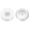 QUARKZMAN 2 Tappi per Scarico, Tappo per Vasca in Silicone 28mm a 30mm con Maniglia per Lavanderia, Lavello, Doccia, Copertura Lavabo Bianco