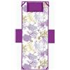 Riad Arredo Telo Mare Piscina Coprilettino con Tasche e Cuscino in Morbida Microfibra CopriSdraio con Cuscino Gonfiabile Stampa Digitale Vari Colori (Corallo Viola)