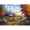BOWETILE 5D Paesaggio DIY Diamond Painting Kit Completo, Kit Completo Fattoria di montagna Diamond Painting Per Adulti, Fattoria Diamant Painting Per Adulti, Decorazioni Per Casa 40x30 cm