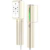 Jack & Rose Piastra a vapore per viaggi, ultraleggera e portatile, riscaldamento rapido 15s, 110-240 V, doppia tensione, 1000 W, ferro da stiro a vapore 2 in 1, mini ferro da stiro da viaggio
