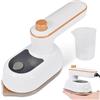 Forhome Ferro da Stiro Portatile a Vapore - Mini Ferro da Stiro Piccolo con Piastra in Titanio, Doppia Modalità Secco/Vapore, Riscaldamento Istantaneo PTC, 38W Leggero (0.33kg) per Viaggi e Casa
