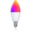 MeanWell Lampada Led Matter E14, RGB, WIFI TUYA, Smart Life, Compatibile con Apple Home, Compatibile con Google Home, Compatibile con Alexa, Compatibile con SmartThings