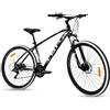 IBK Bicicletta TXC MTB 29'' Pollici Bici Mountain Bike Alluminio AMMORTIZZATA Cambio 21 Velocità Freni a Disco IDRAULICI (Nero)