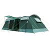 SKANDIKA MONTANA 8 Tenda campeggio famiglie, colonna d'acqua 5000 mm, zanzariera, 4 ingressi, tenda familiare 3-4 cabine per dormire, traspirante (verde)