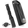 Varstrom Batteria al Litio per Bici Elettrica 36V 13Ah con Caricatore Batteria Downtube per Kit Conversione Bafang 250W-750W