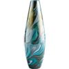 Cyan Design Medium Chalcedony Vase Vasi & Fioriere, Blu Oro Swirl, M