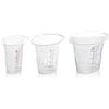BranQ Home essential BranQ - Home essential - Un set di tre misurini universali con capacità 0,25 + 0,5 + 1 l, ideale come utensile da cucina e accessorio per il back; plastica PP senza BPA