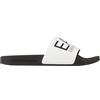 Emporio Armani EA7 Ciabatte Uomo White - Black - Black 39 EU