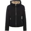 YES ZEE GIUBBOTTO GIUBBINO SOFTSHELL STAMPATO CORTO DONNA CAPPUCCIO J028Q400 Taglia XXL Colore principale NERO