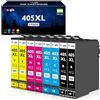 Meagiis 405XL Cartucce d'inchiostro Compatibili per Epson 405XL Multipack 405 XL per Workforce Pro WF-3820 WF-3825 WF-4820 WF-4825 WF-4830 WF-7830 WF-7835 (2 Nero, 2 Ciano, 2 Magenta, 2 Giallo)