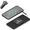 MOGAOPI Caricabatterie magnetico wireless da auto, 15W per caricabatterie da auto Magsafe, caricatore USB C wireless per auto, antiscivolo, per iPhone 16/15/14/13/12 (cavo da 100 cm)