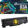 Bubprint Cartuccia Toner compatibile per HP CF283A 83A per LaserJet Pro MFP M125a M125nw M126a M126nw M127fn M127fs M127fw M128fn M128fw M201dw M201n M225dn M225dw M226dn M226dw Nero