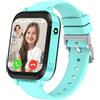 LITEYPP smartwatch bambini 4G smartwatch per bambini con GPS e telefono, orologio per bambini per telefonare con WiFi, SOS, sveglia, modalità scuola, impermeabile, regalo per ragazzi e ragazze,