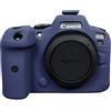 MUZIRI KINOKOO EOS R6 Custodia Protettiva Compatibile per Canon EOS R6/EOS R6 II/EOS R6 Mark II Fotocamera - Custodia in Silicone Morbido - Blu