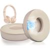 SoloWIT Cuscinetti Auricolari di Ricambio in Gel di Raffreddamento per Beats Solo 2 e Solo 3 Wireless On-Ear Cuffie,con Schiuma di Isolamento dal Rumore ad Alta Densità, Spessore Aggiunto