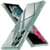 Captor Cover Samsung S24 Ultra Trasparente in TPU Morbido e Silicone Flessibile, Antiurto, Shockproof, Paraurti, Assorbimento Urti, Protezione Totale, Anti Ingiallimento per Cover S24 Ultra Samsung