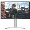 LG 27UP550P-W Monitor PC 68,6 cm (27") 3840 x 2160 Pixel 4K Ultra HD Argento, Bi