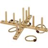 Goki Gioco Hoopla con 5 Anelli in sisal, Misto, Taglia Unica, 1015397