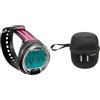 Cressi Leonardo Diving Computer Computer Subacqueo Aria/Nitrox, Modalita Profondimetro, Misura Unica, Unisex Adulto, Nero/Rosa & Watch/Computers Protective Case Borsa protettiva